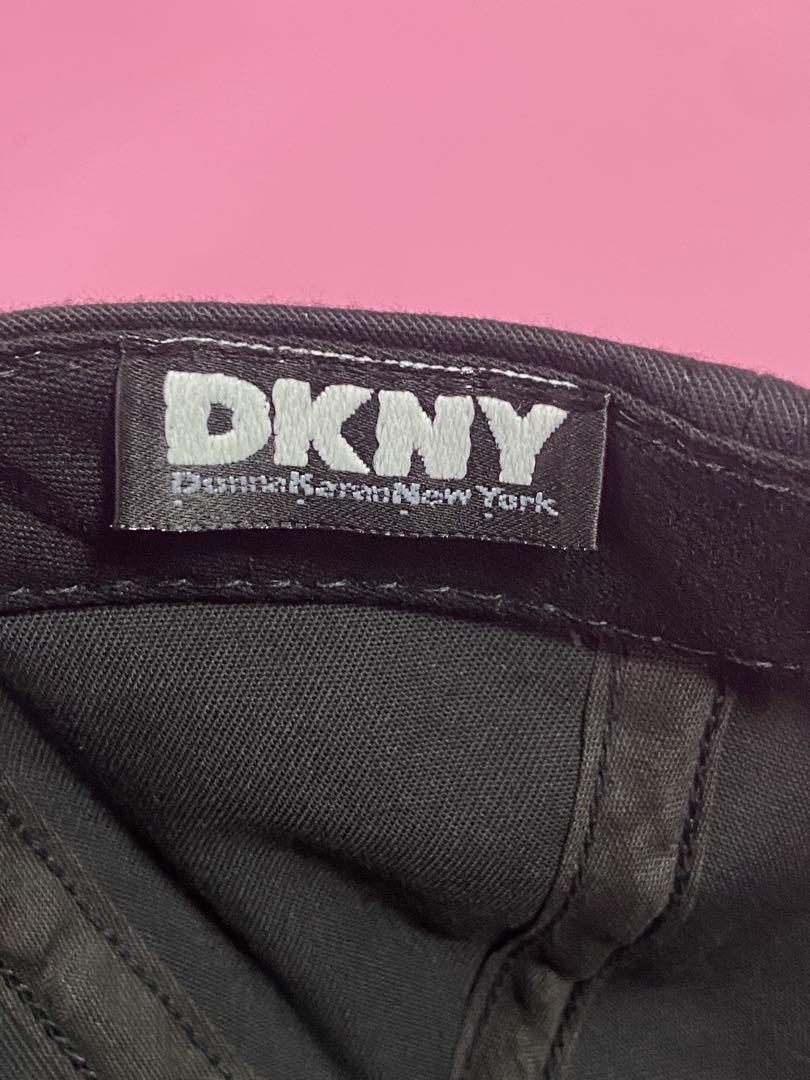 90s usa製　DKNY 黒キャップ