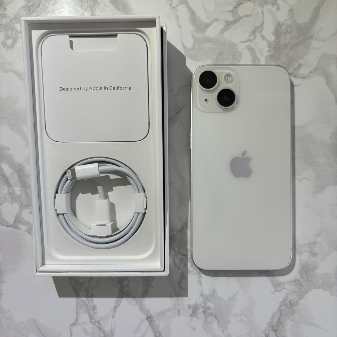 Apple iPhone 14 120GB スターライト 美品