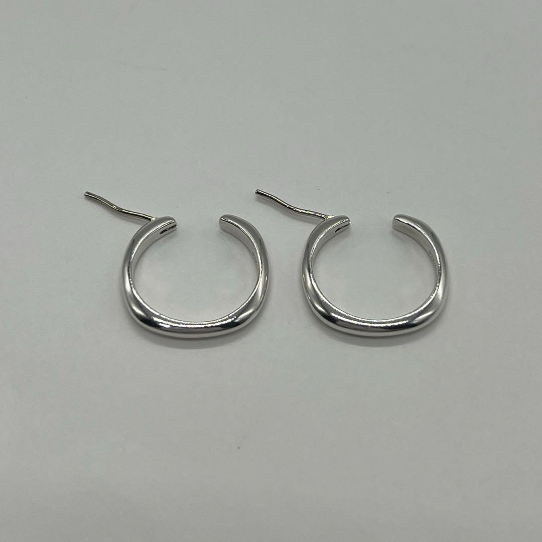 【最安値】 スクエア クッション TIFFANY ティファニー フープ SV925 ピアス アクセサリー