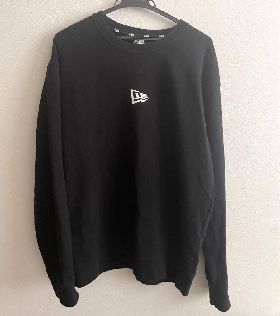 NEW ERA ブラック トレーナー X LARGE