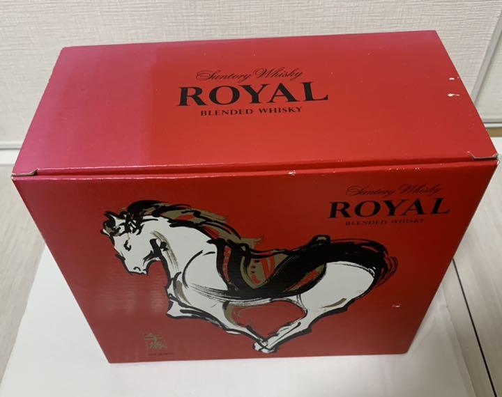 定番人気定番 サントリーRoyal 午歳 うま nARp1-m41050731294 干支ボトル 大人気セール