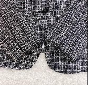 〈 ミッシェルクラン 〉ツイード スカート ジャケット セット スーツ Ｌ