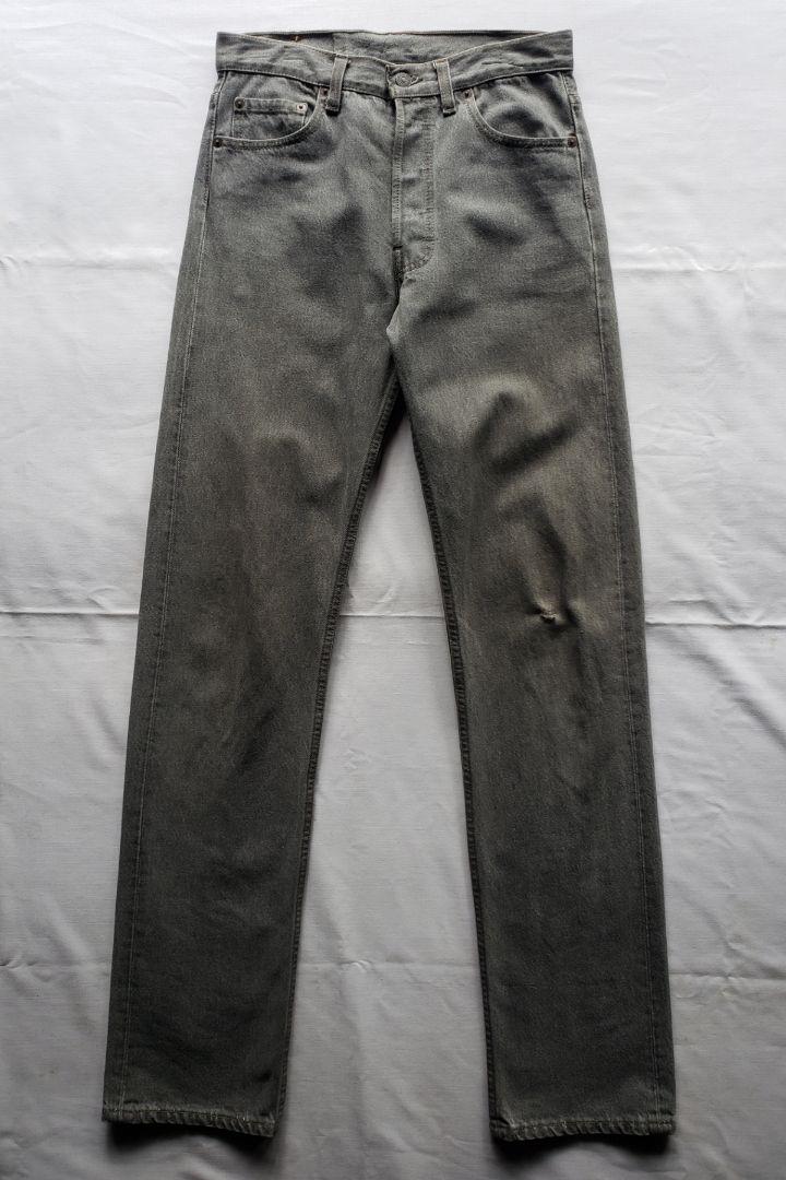 90s USA製 リーバイス 501 ブラックデニム 先染め W30~31 - メルカリ 完売アイテム levis/501/デニム/先染めブラック/USA製/90s/W30/リーバイス デニム/ジーンズ