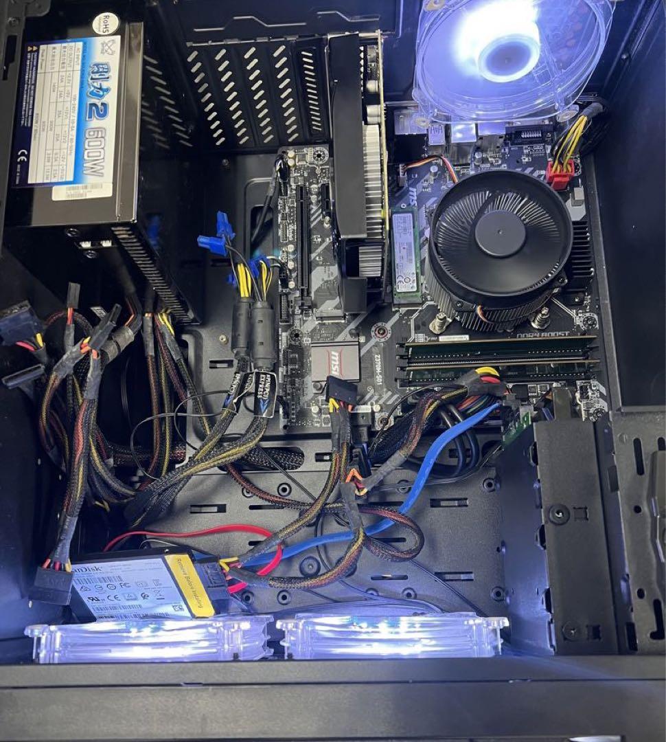 デスクトップゲームpc＋モニター