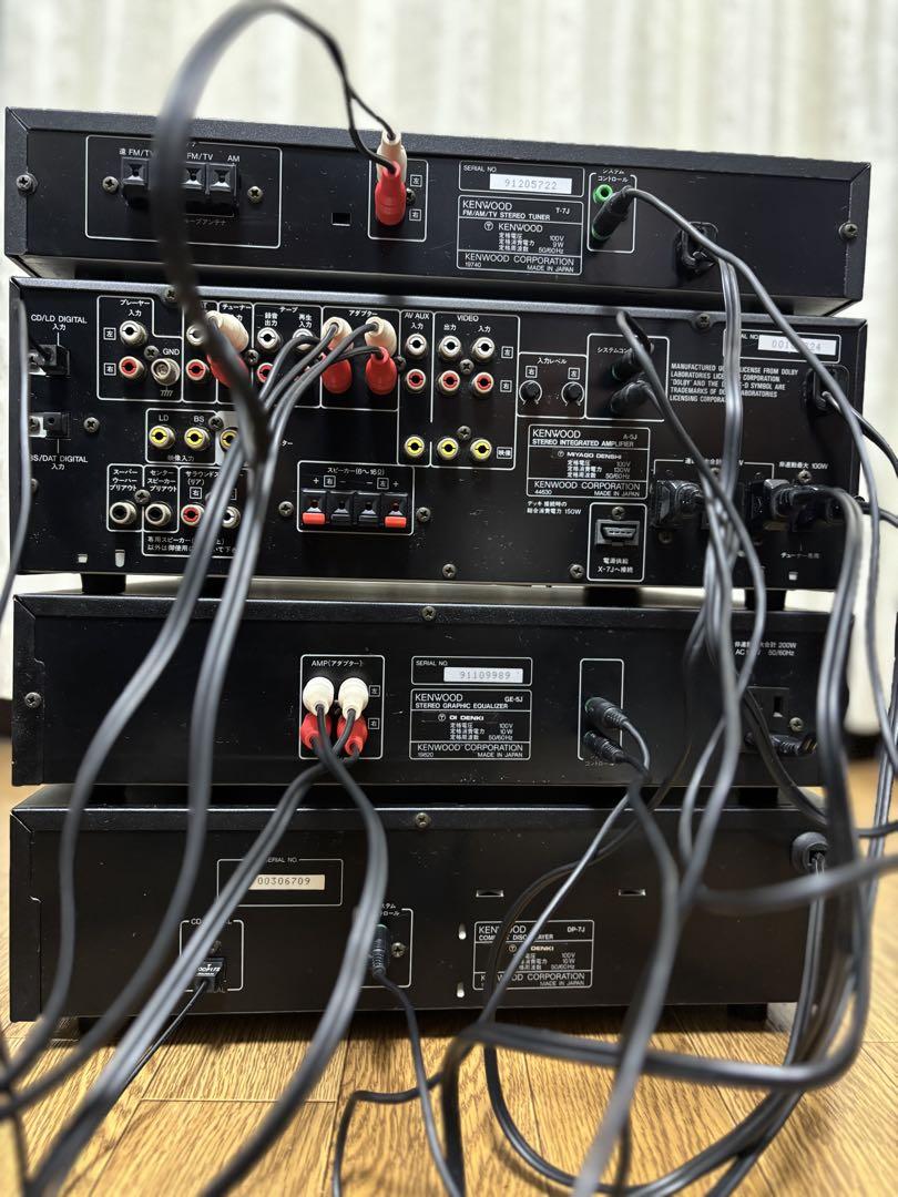 KENWOOD ステレオアンプ オーディオ機器
