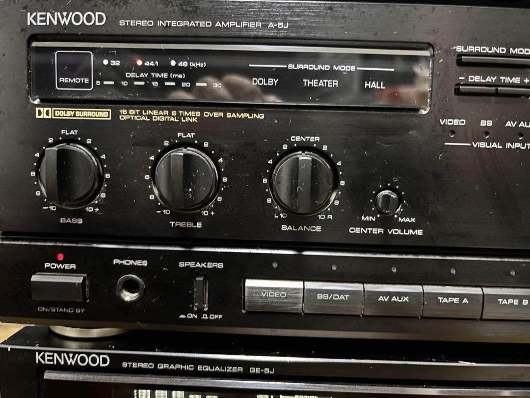KENWOOD ステレオアンプ オーディオ機器
