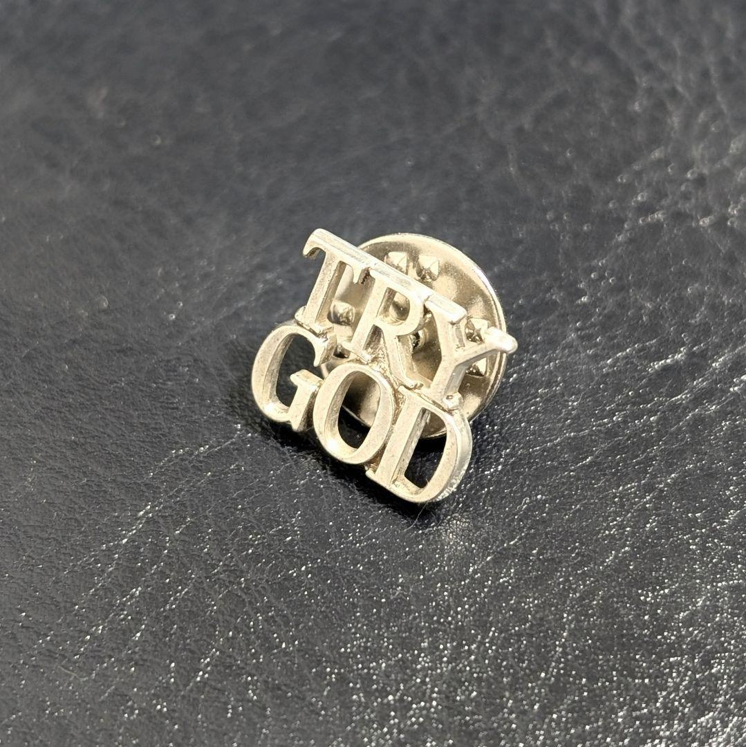 TIFFANY&Co. ティファニー TRY GOD ヴィンテージ ピンバッジ