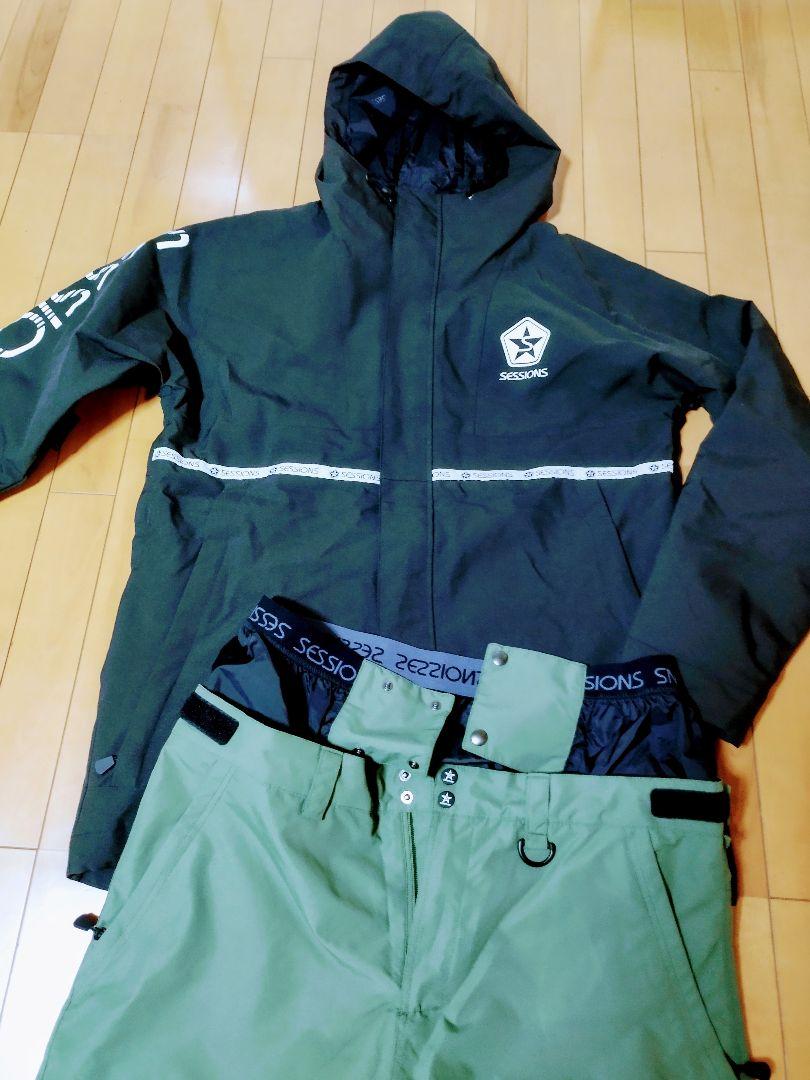 未使用　新品！！　セッションズ　SESSIONS　スノーボード ウェア上下