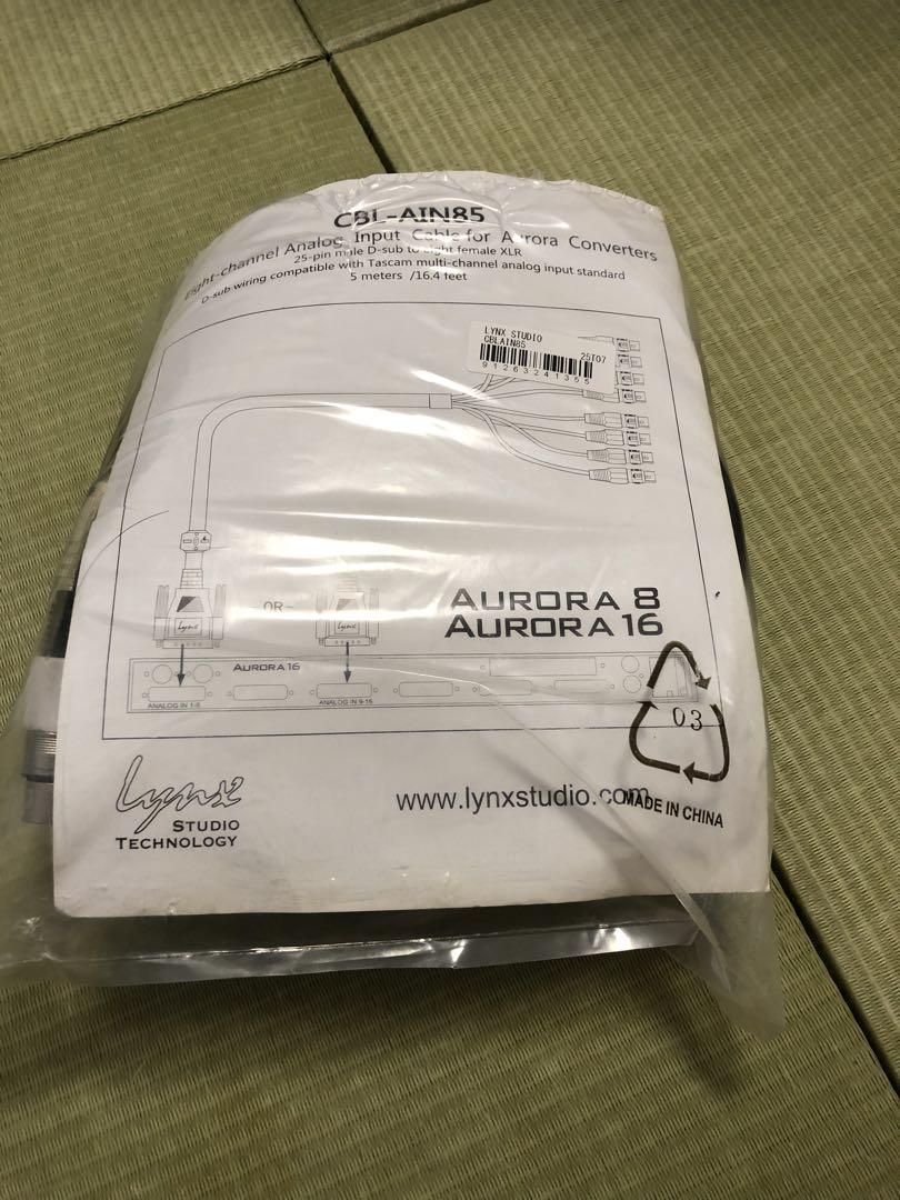 LYNX Aurora(n) 8 TB-3 dsub25ケーブルセット付き！
