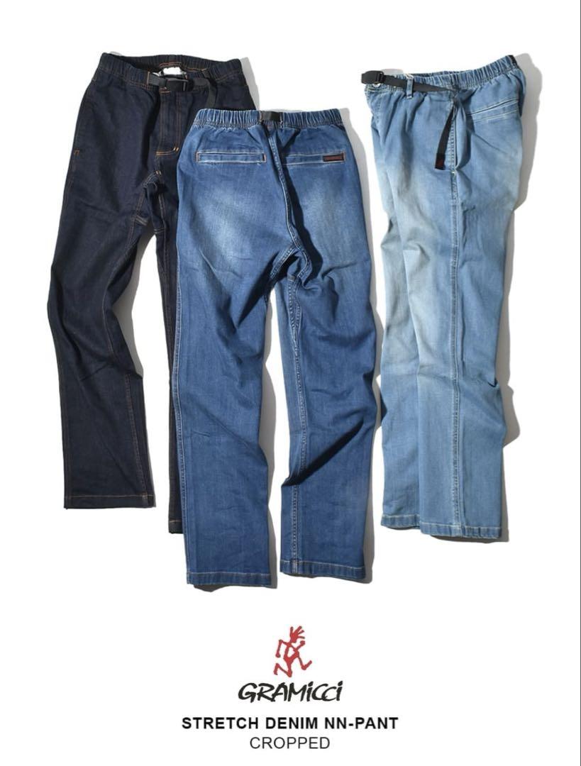 【極美品】グラミチSTRETCH DENIM NN-PANT CROPPED