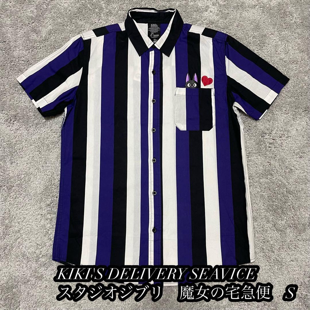 【希少】スタジオジブリ 半袖シャツ 魔女の宅急便 ジジ　タグ付き　S 美品