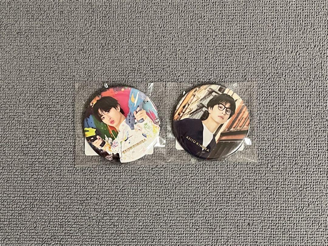 木村慧人缶バッチ ファンタ 木村慧人 缶バッチ カプセル - メルカリ