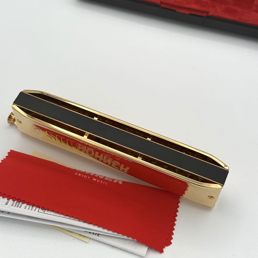 【極美品】HOHNER ホーナー SUPER 64G クロマチックハーモニカ4