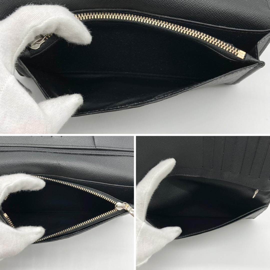 ルイヴィトン　エピ　ブラザ　ノワール　長財布　257