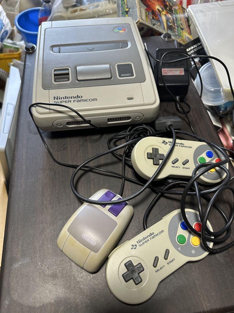 Nintendo スーパーファミコン 本体 コントローラー2個付き