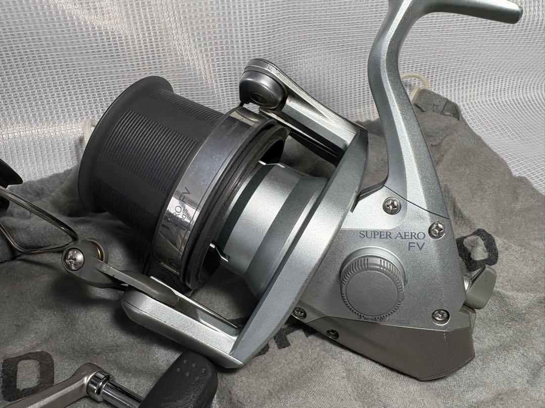新品本物 SHIMANO：SUPER AERO FV【4号】 2台 リール