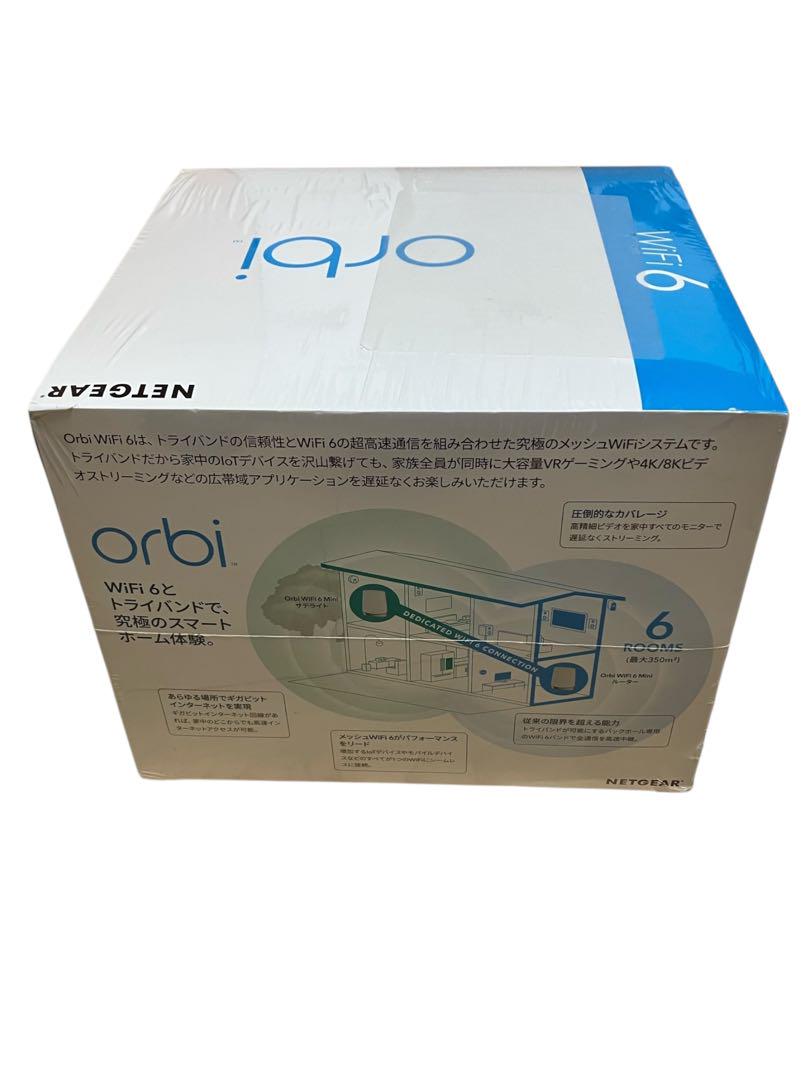 未開封 NETGEAR Orbi WiFi 6 Mini RBK752 ルーター 未開封 NETGEAR Orbi WiFi 6 Mini RBK752 ルーター ルーター