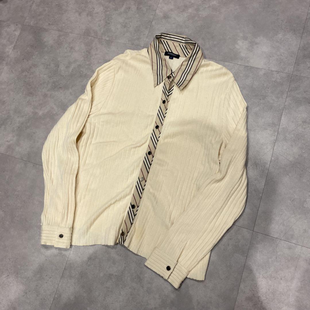 ↓値下げ中↓【BURBERRY】ノバチェック柄 カシミヤニット