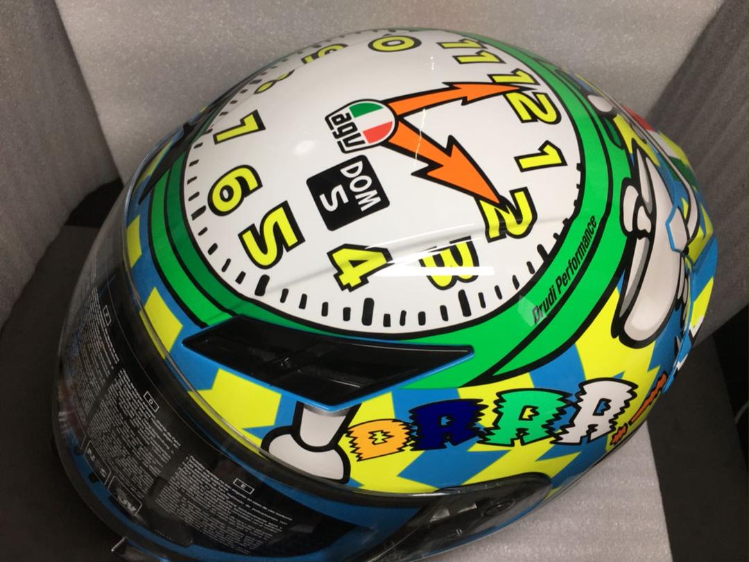 AGV レプリカヘルメット ロッシ MotoGP 2010 サンマリノGPモデル