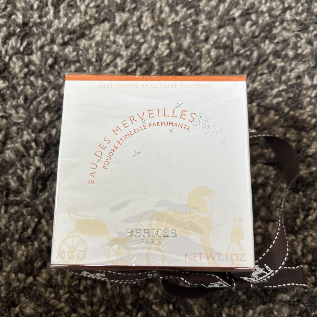 新品未使用希少HERMES Eau des Merveillesパウダー 30g