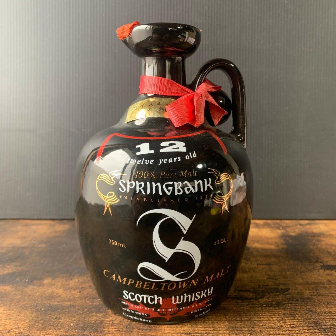 未開栓 スプリングバンク 12年 キャンベルタウン 陶器ボトル 未開栓 スプリングバンク 12年 キャンベルタウン 陶器ボトル