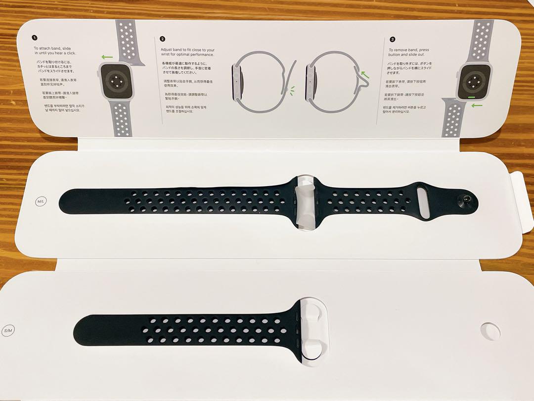 Apple Watch Nike ＆ スポーツバンド ミッドナイト セット