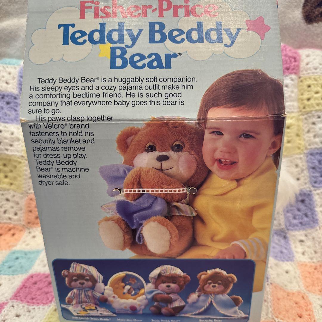 Fisher-Price Teddy Beddy Bear ぬいぐるみ - メルカリ