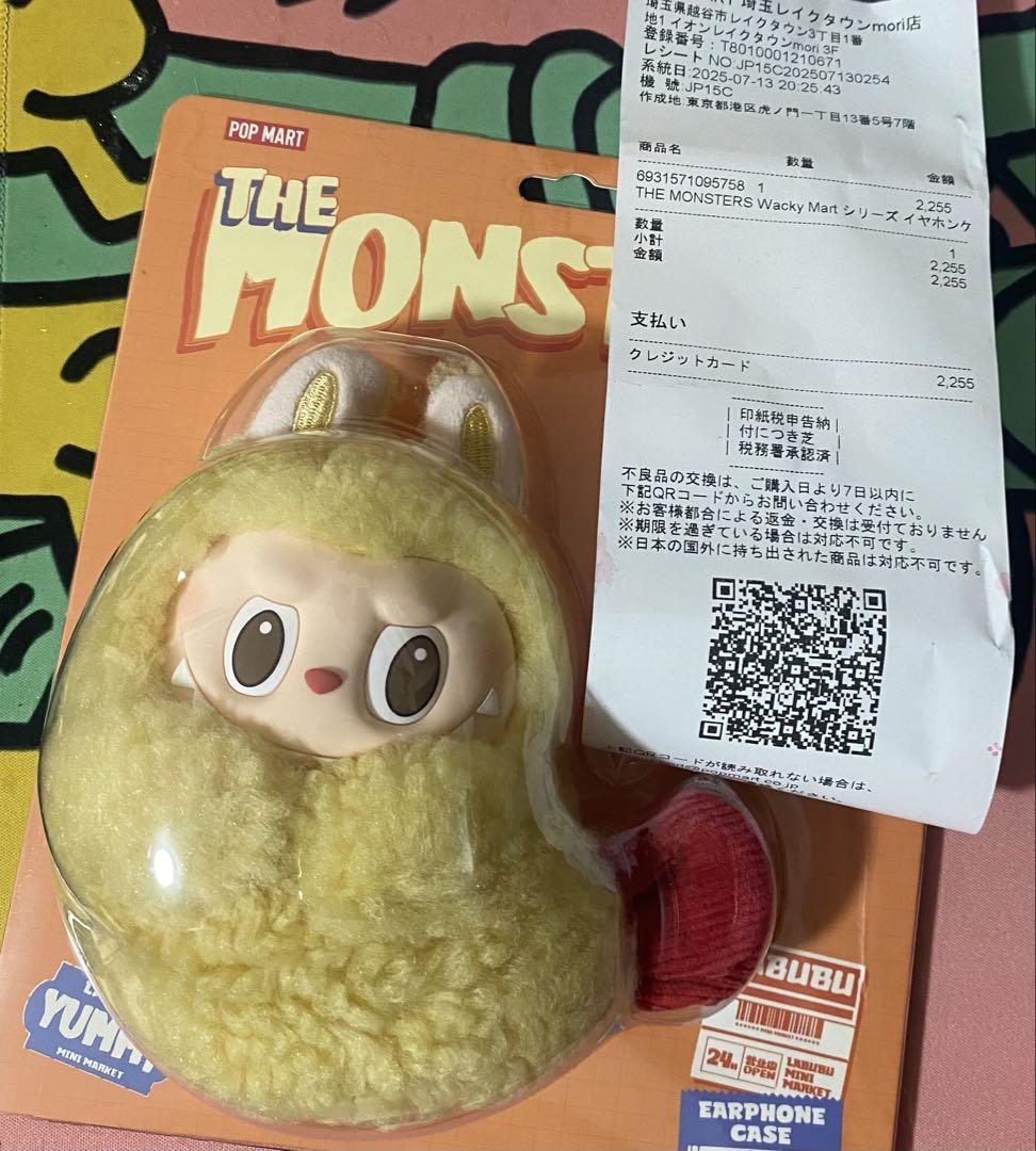 THE MONSTERS Wacky Mart シリーズ イヤホンケース - メルカリ