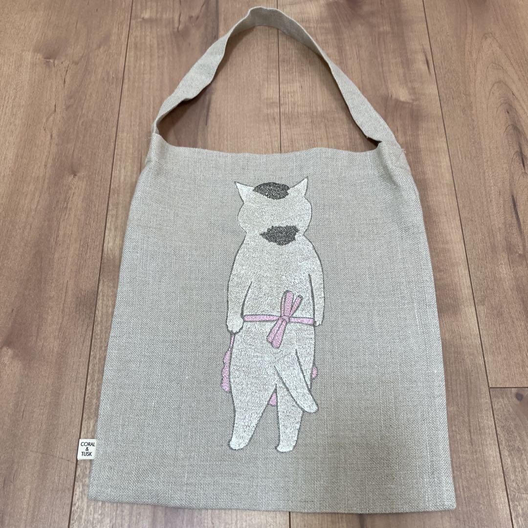 CORAL&TUSKx 猫村さん [Wine Bag] ワインバッグ (コーラル