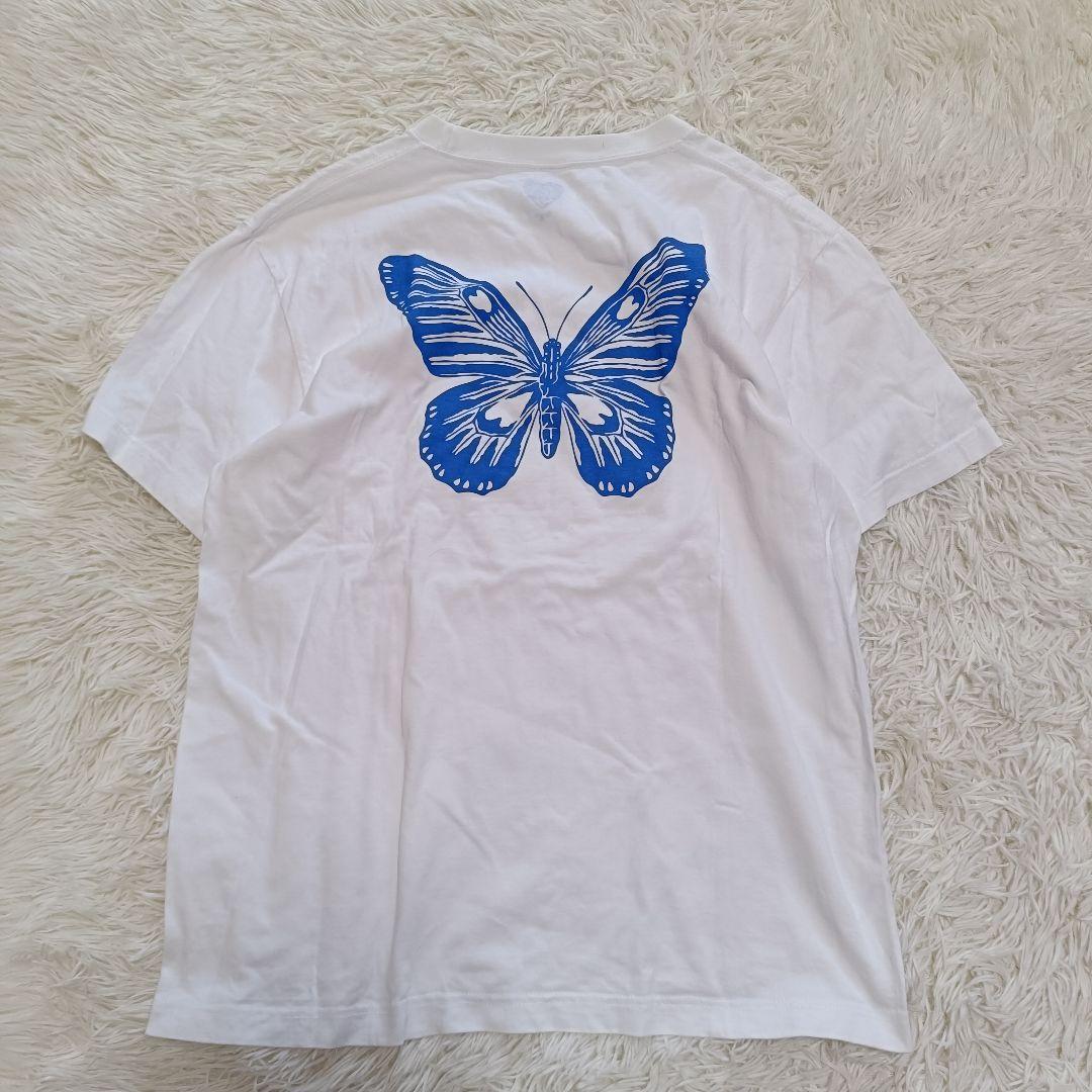 Girls Don’t Cry シャツ バタフライTシャツ　ガールズドントクライ