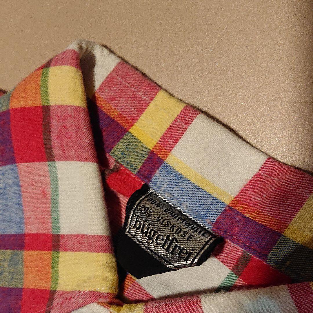 EU古着 brand unknown/70s bugelfrei チェックシャツ EU古着 brand unknown/70s bugelfrei チェックシャツ