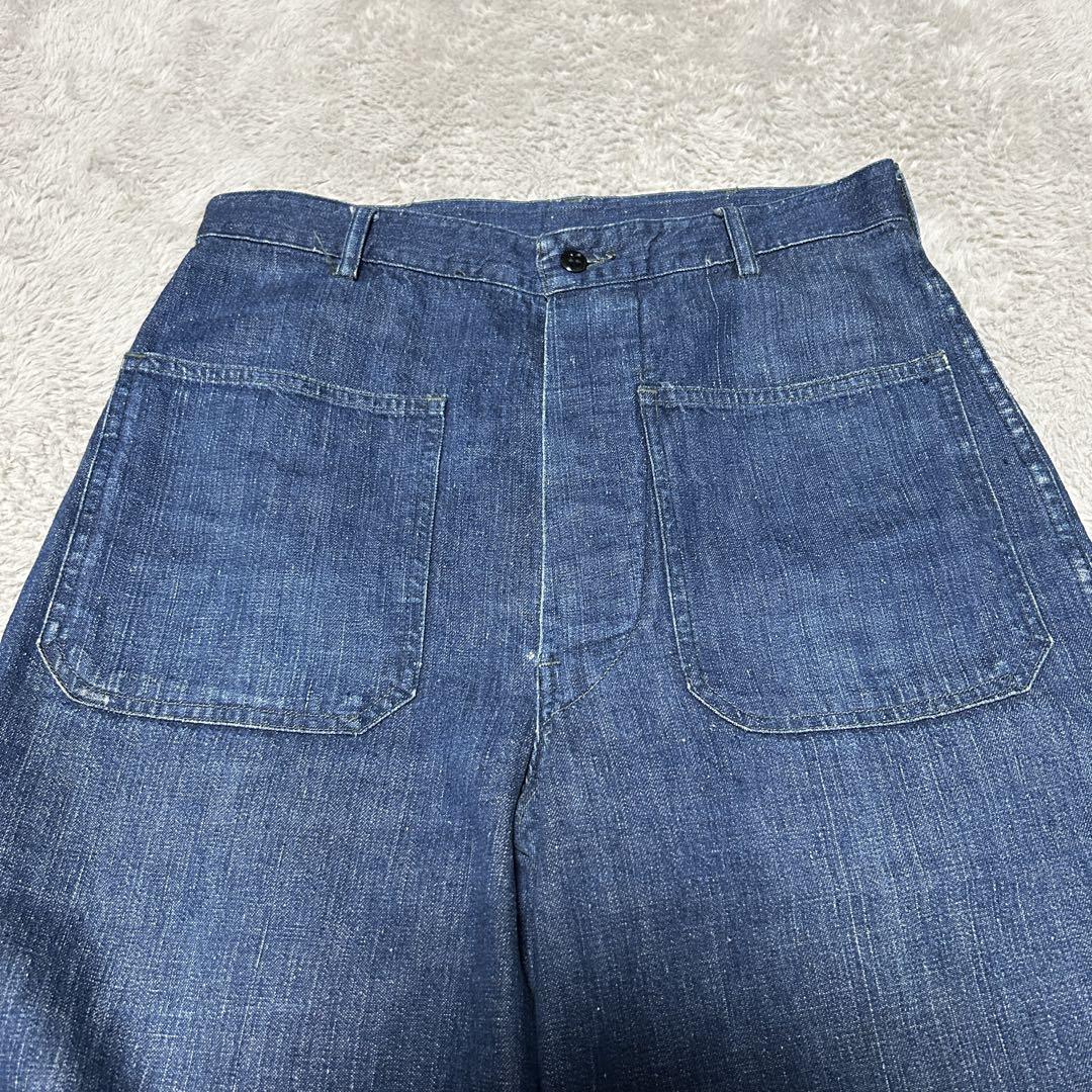 special 30s~40s usnavy denim 実物　巻きパン