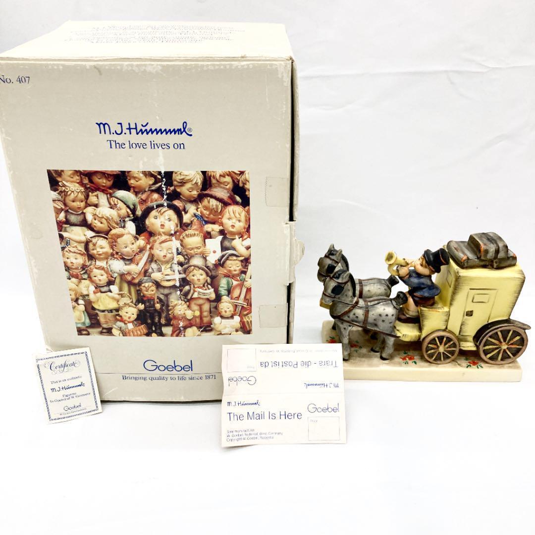 フンメル人形 The Mail Is Here Goebel Hummel