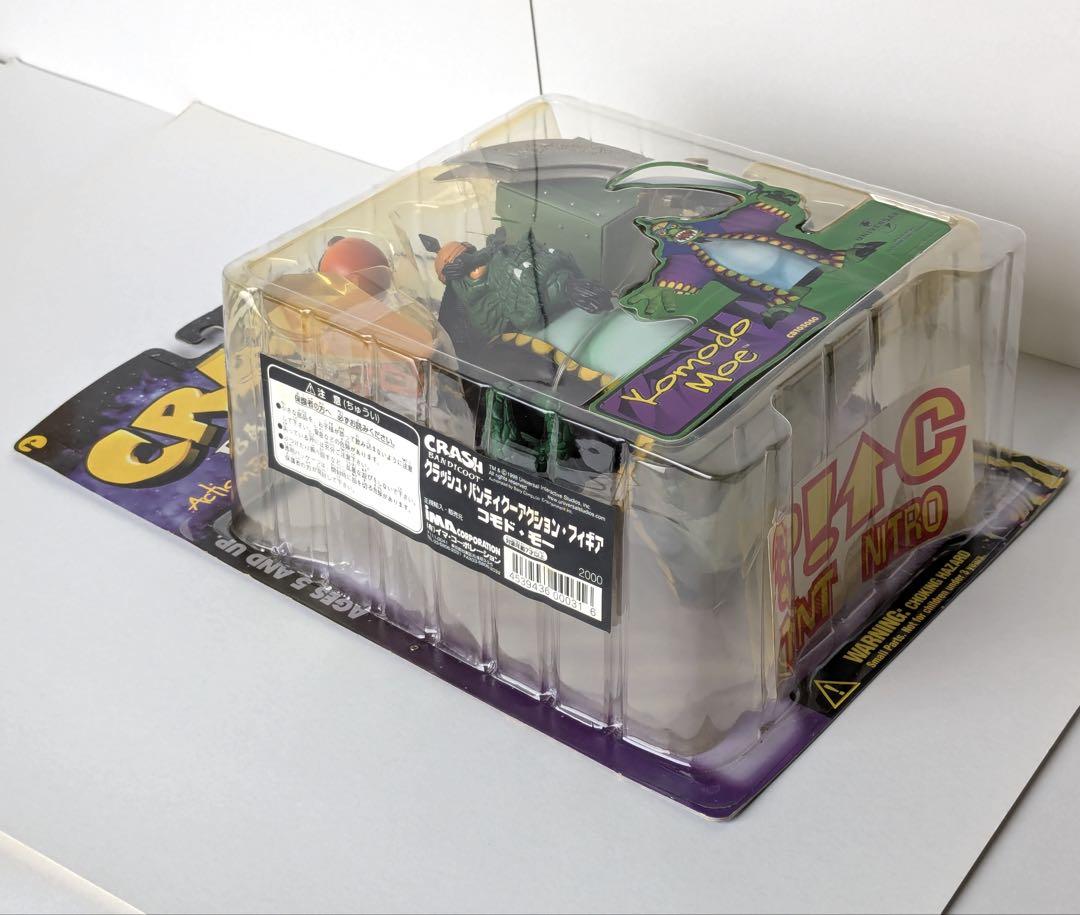 クラッシュバンディクー アクションフィギュア コモド・モー Komodo Moe