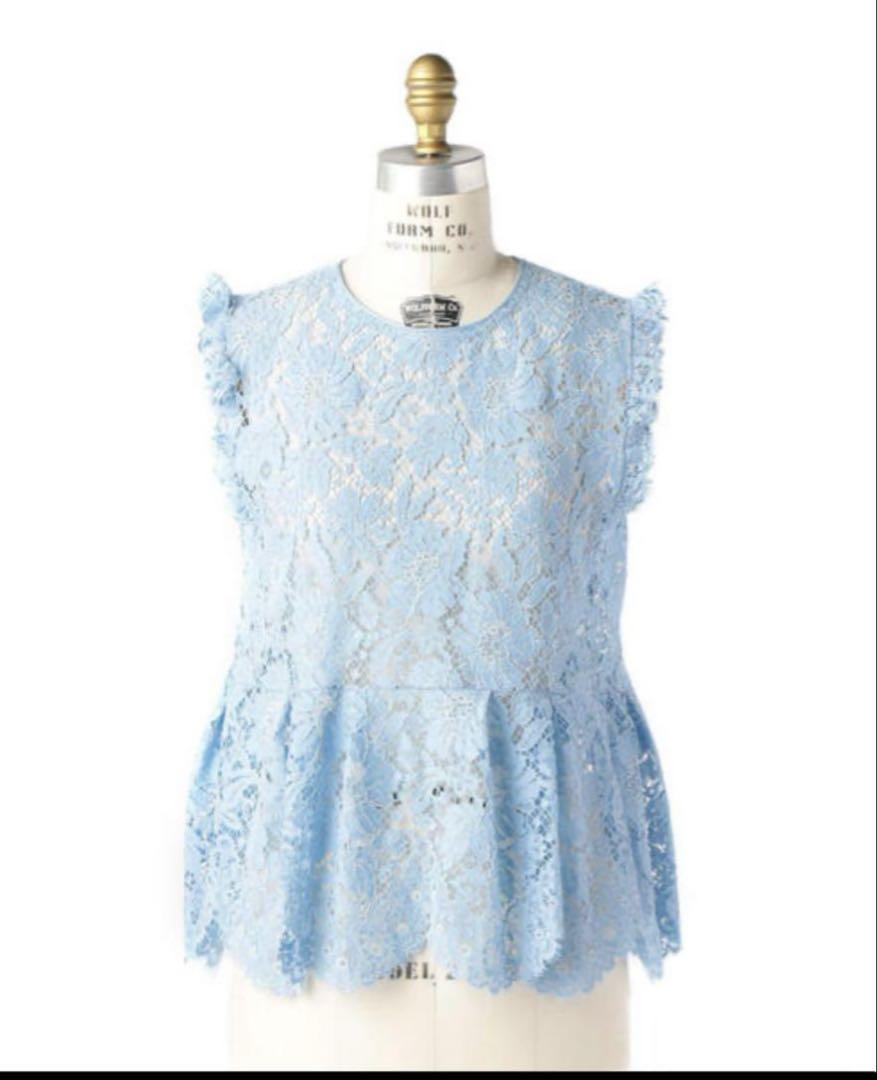 神崎恵 着用 chloe チュールブラウス 神崎恵 着用 chloe チュールブラウス