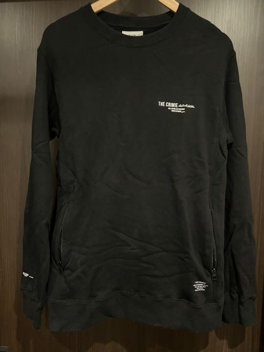 新品SALE 激レア美品 クライミー SWEAT CREW NECK サイズL ブラック oaI1O-m41090292759 得価NEW