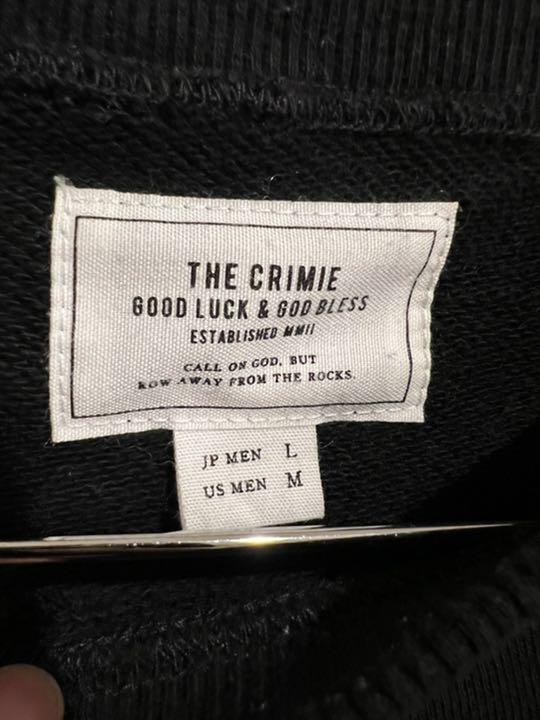 新品SALE 激レア美品 クライミー SWEAT CREW NECK サイズL ブラック oaI1O-m41090292759 得価NEW