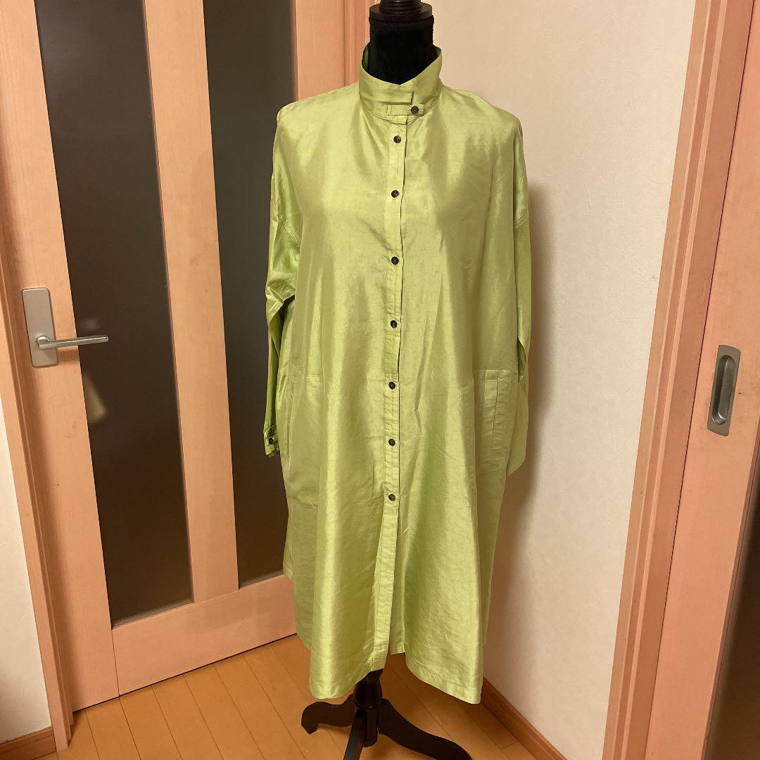 イエロー系,L【一部予約!】美品 ヤッコマリカルド シルクスプリング イエロー系,L【一部予約!】美品 ヤッコマリカルド シルクスプリング