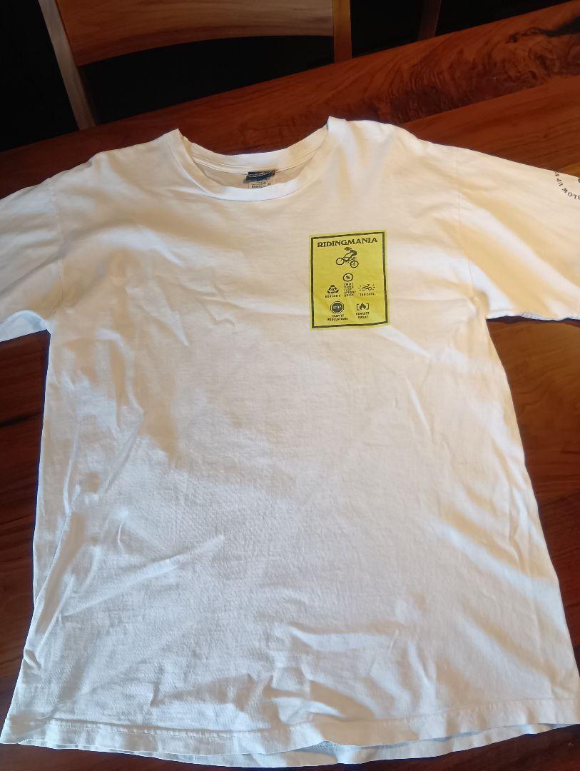 Ridingmania Tシャツ ホワイト