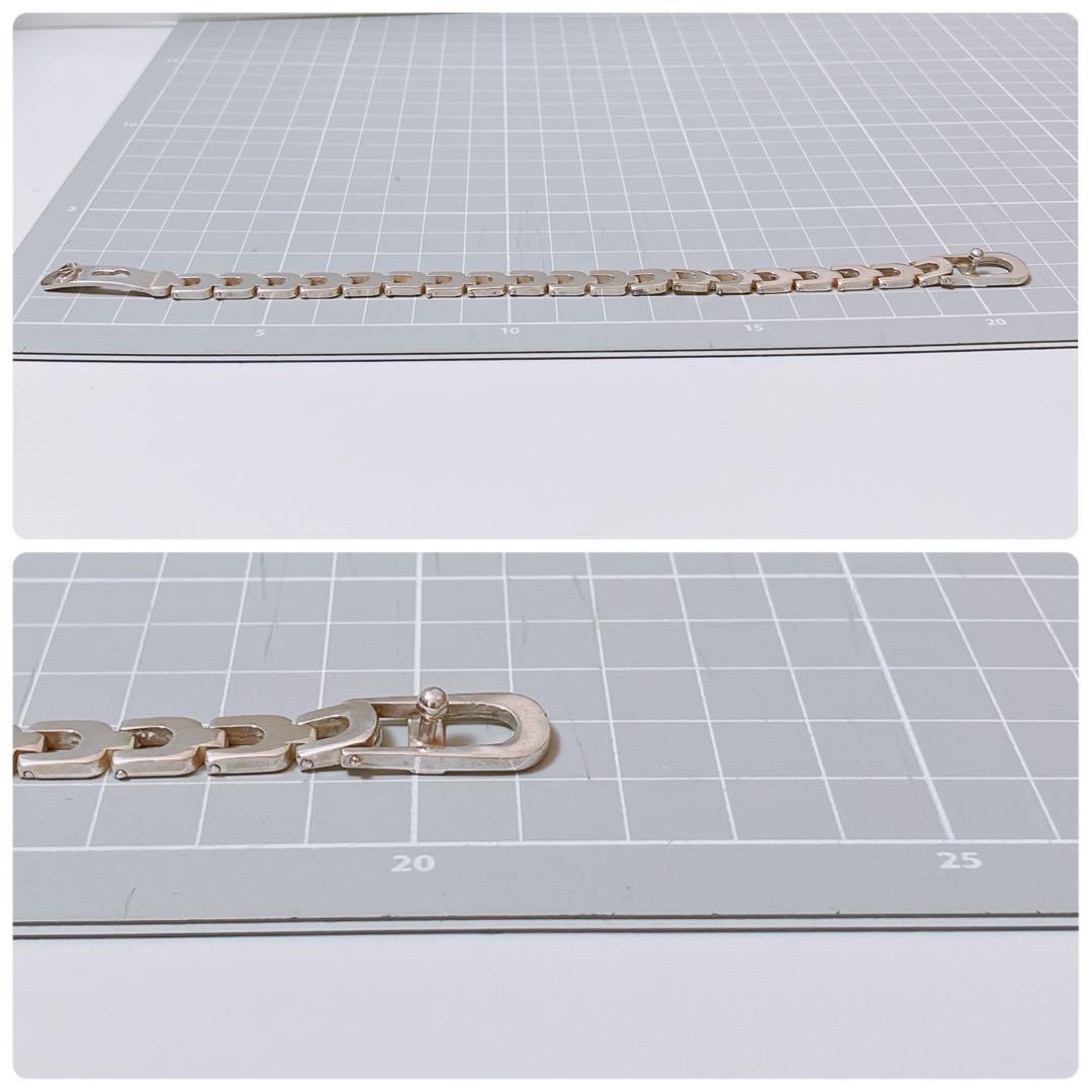 激レア グッチ GUCCI 925 ブレスレット シルバー ヴィンテージY652
