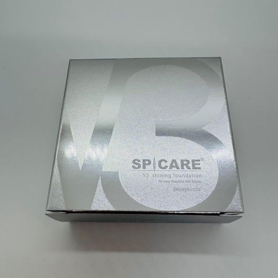 スピケア V3シャイニングファンデーション 本体+レフィル【正規品】ロット番号付