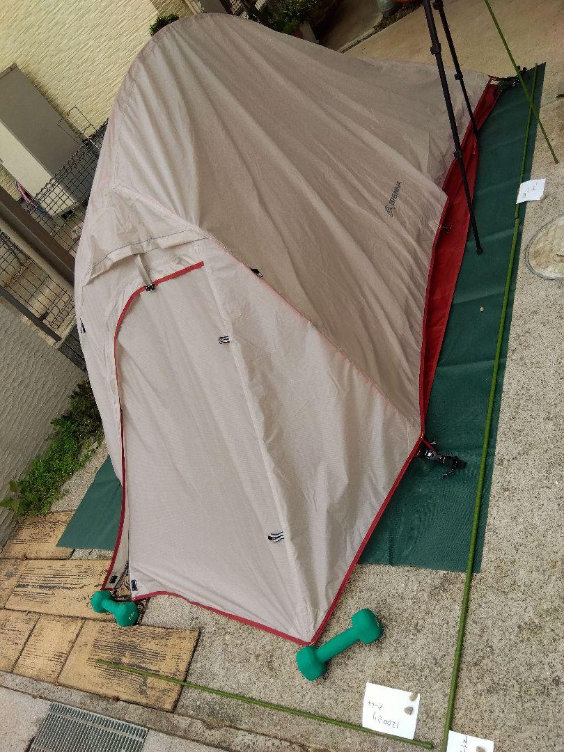 キャンプテント 、ゆったり、2人用。 新品、未使用。