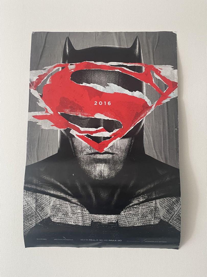 【おまけ付き】BATMANvsSUPERMAN ポスター