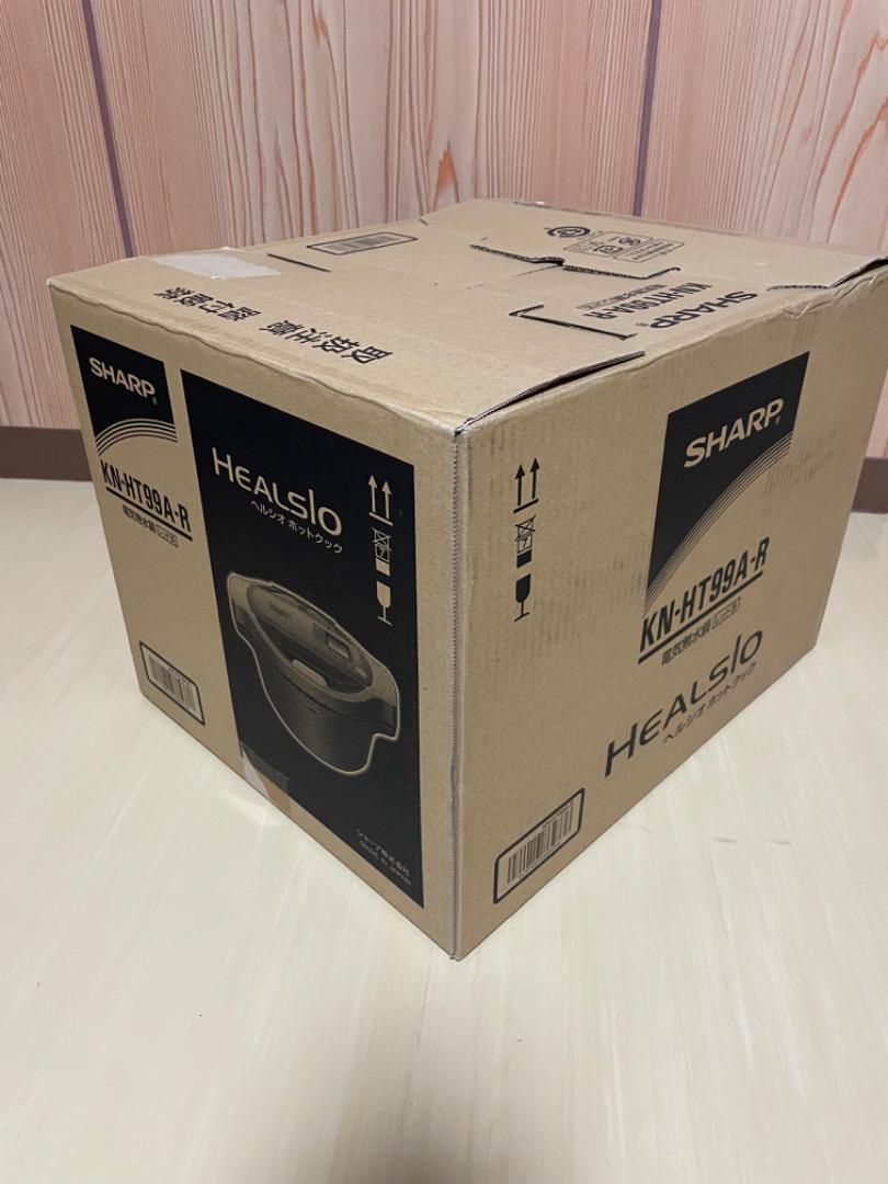SHARP ヘルシオ　ホットクック　自動調理　KN-HT99A-R
