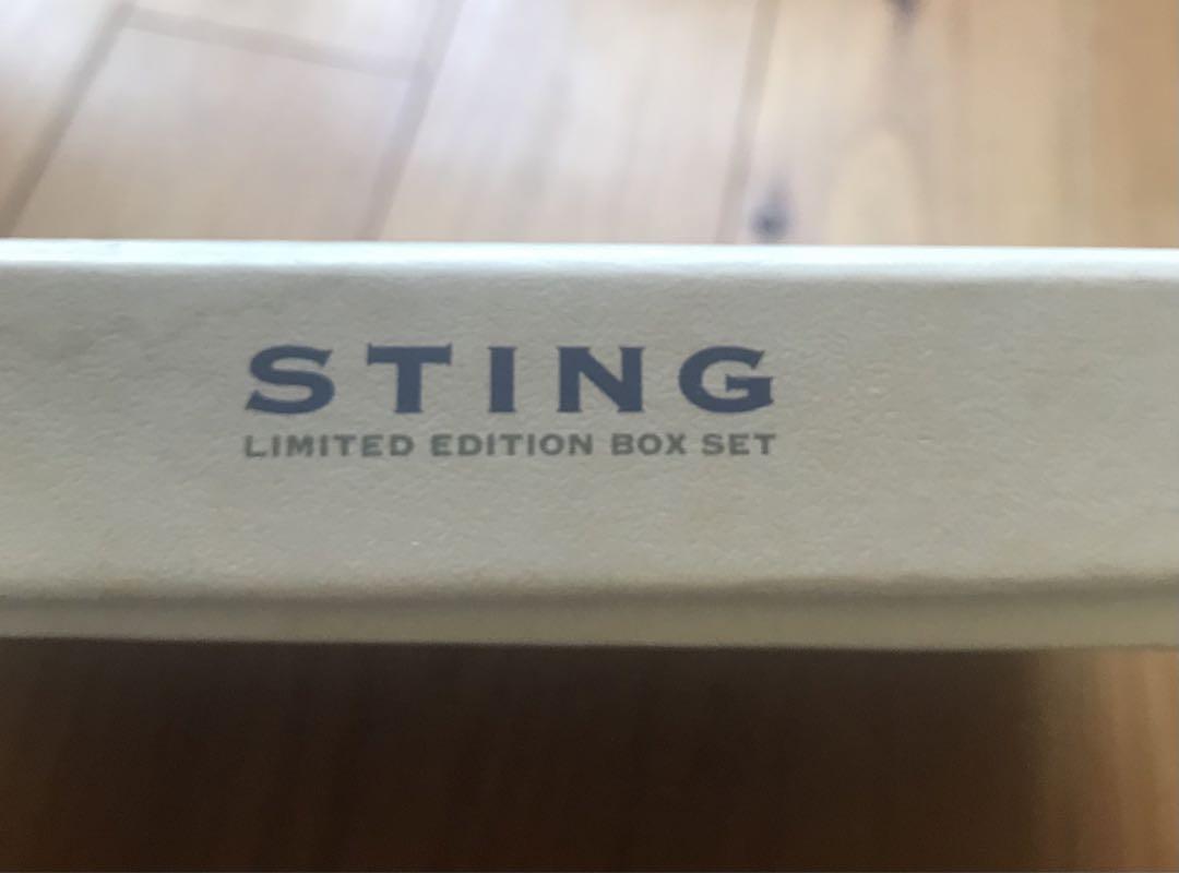 【送料込み】スティング　アコースティック・アルバム+イラスト/フォト詩集 STING 限定版アコースティックCD＆イラストブック/フォト詩集