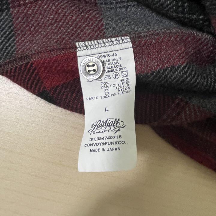 お買得 ラディアル L チェックシャツ シャツ Chezrachel Ca