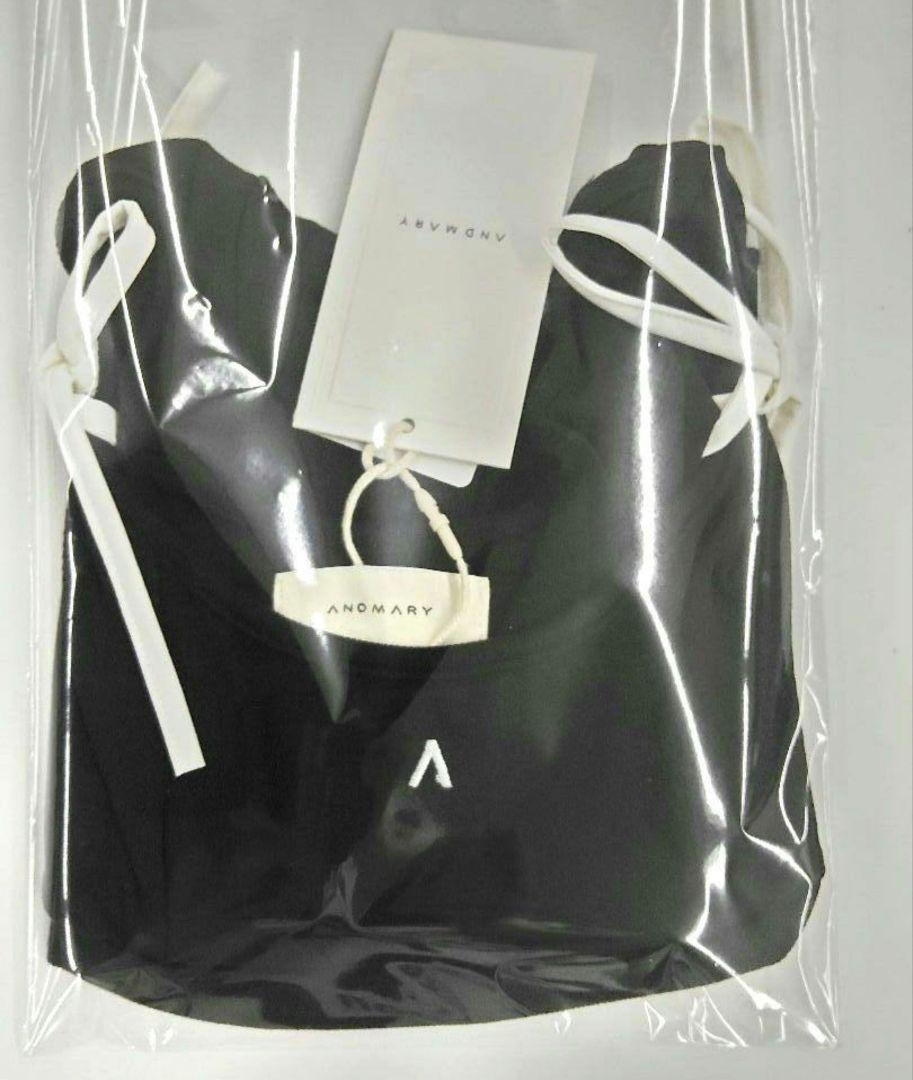トップス ANDMARY Tina ribbon tops M andmary Tina ribbon tops ブラック 即納 - メルカリ