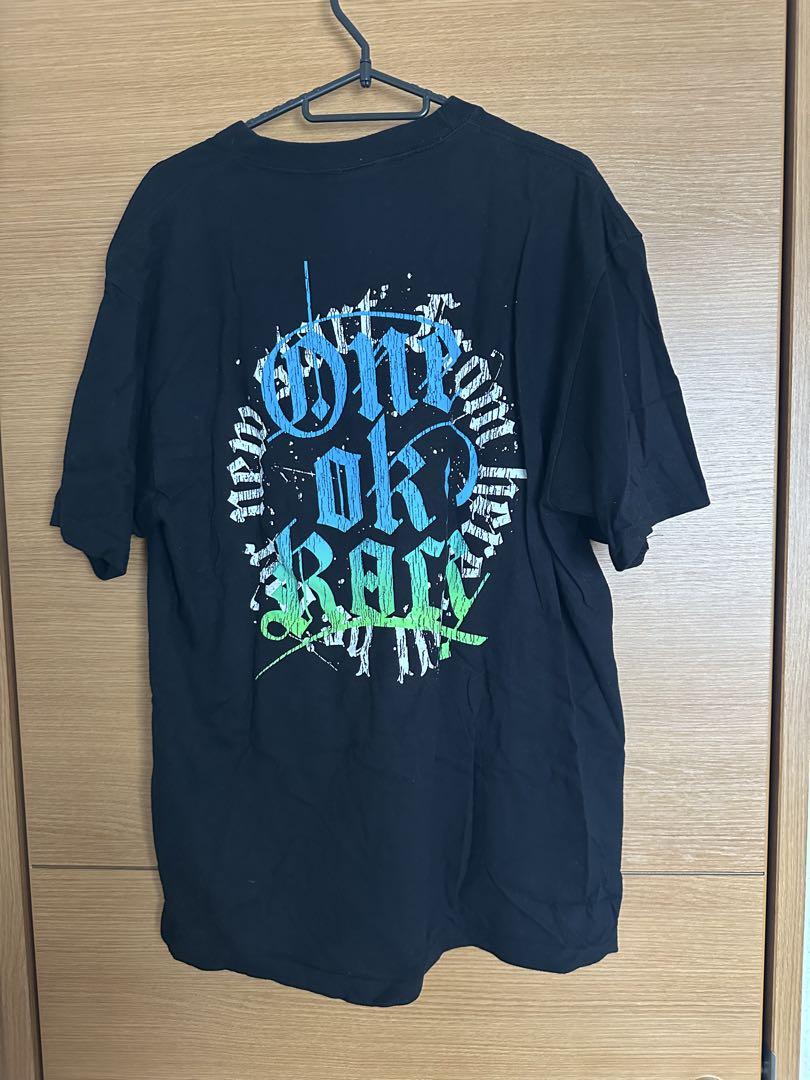 ONE OK ROCK Tシャツ M、Lサイズ タオルセット黒 水色 ONE OK ROCK - ワンオク ONE OK ROCK ツアーTシャツ、タオル