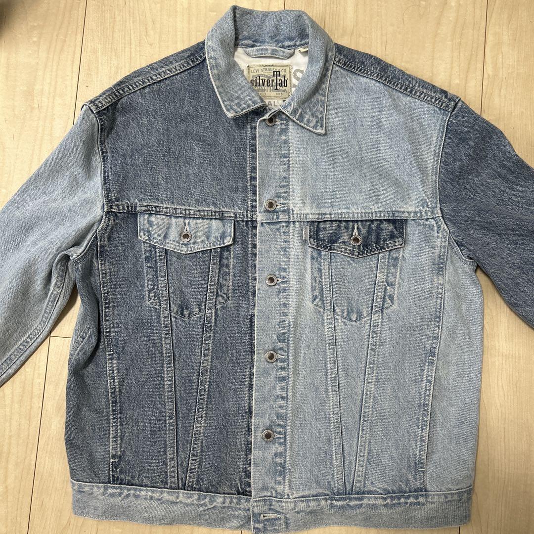 値下げLevi's silver tab デニムジャケット　M 復刻 楽天市場】リーバイス シルバータブ デニムジャケット LEVI'S