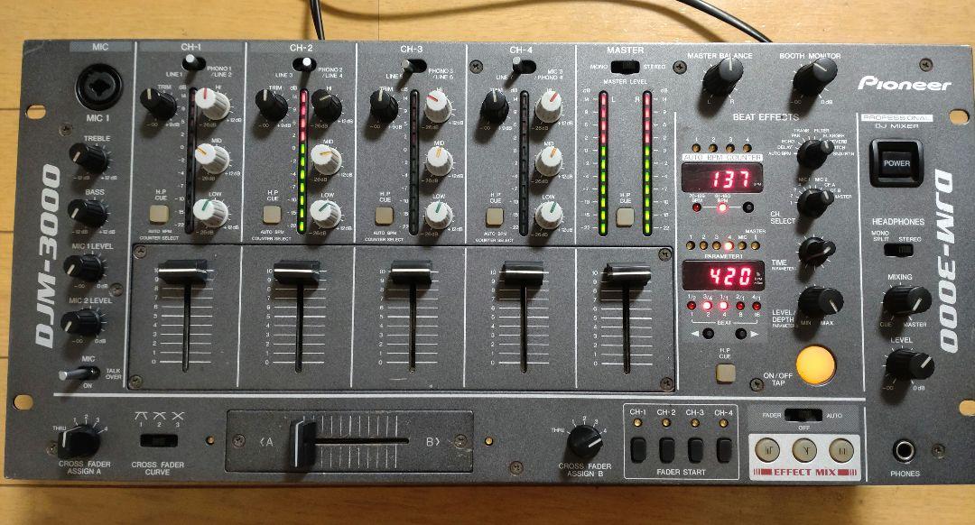 Pioneer DJM-3000 動作確認済み　送料込み